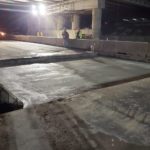 rapid set, quick set concrete for over night road repair